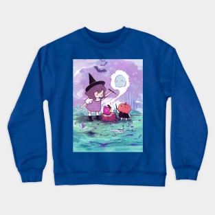 Halloween Decorating Crewneck Sweatshirt